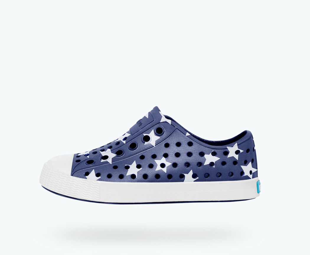 Kids' Slip On Shoes In Print | Jefferson Print | Native Shoes™