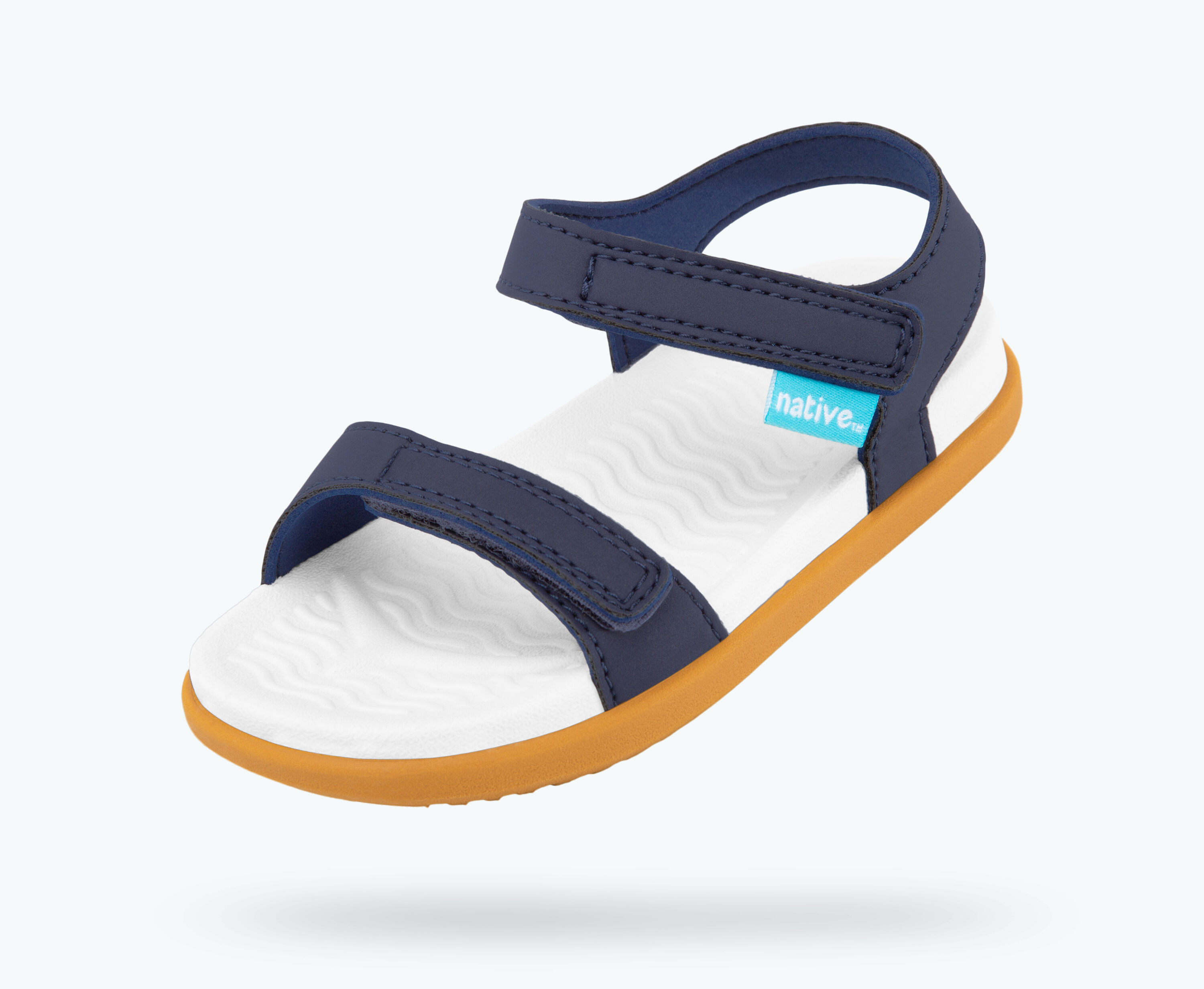 charley child waterproof flat vegan sandal
